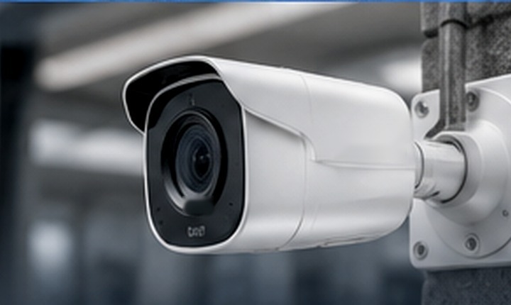 Fotorealistische Webcam-Kamera in den Bergen